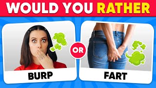 Would You Rather...? EMBARRASSING Situations Edition 😨😳 Quiz Kingdom