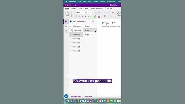 How to Organise OneNote Pages