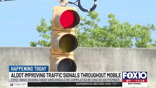 ALDOT improving traffic signals throughout Mobile