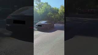 PORSCHE PANAMERA V8 exhaust pipe modified sound 🔥 #porsche #panamera #exhaust #tuning #carsounds