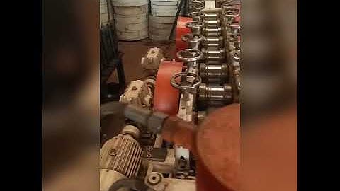 Rolling shutter strip forming machines