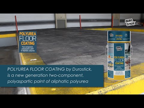 Industrial Floor Painting with POLYUREA FLOOR COATING by DUROSTICK