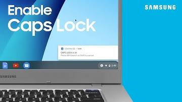 Turn Caps Lock on or off on your Chromebook | Samsung US