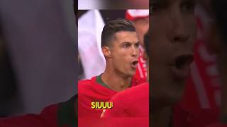 Why Ronaldo Screams &quot;Siuu When He Celebrates the goal&quot; 🥳 #football #cr7 #fifa