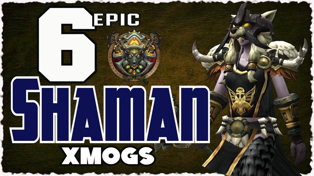 Wonderbaarlijk World of Warcraft BFA - 6 Unique Shaman Transmog Sets - YouTube HE-73