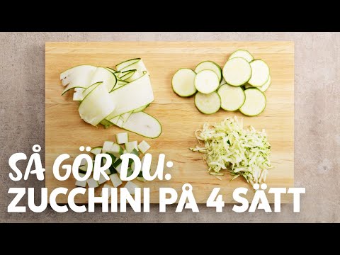 Zucchini Och Morotsbiffar Ica