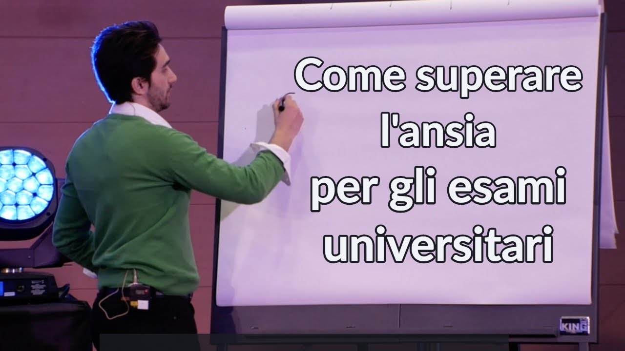 Come superare l'ansia per gli esami universitari - YouTube