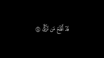 و نيسرك لليسرى | سورة الأعلى | القارئ ادريس ابكر | جودة عالية | كروما قرآن #شاشة_سوداء