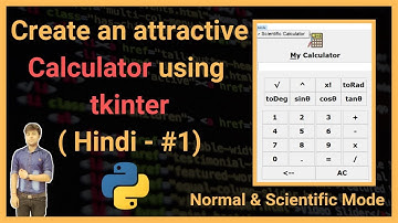 Create a calculator using tkinter | how to create calculator using python | hindi   | part #1