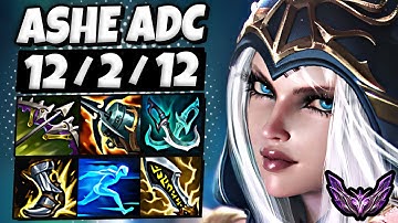 Ashe vs Lucian [ ADC ] Lol Korea Master Patch 25.15 ✅