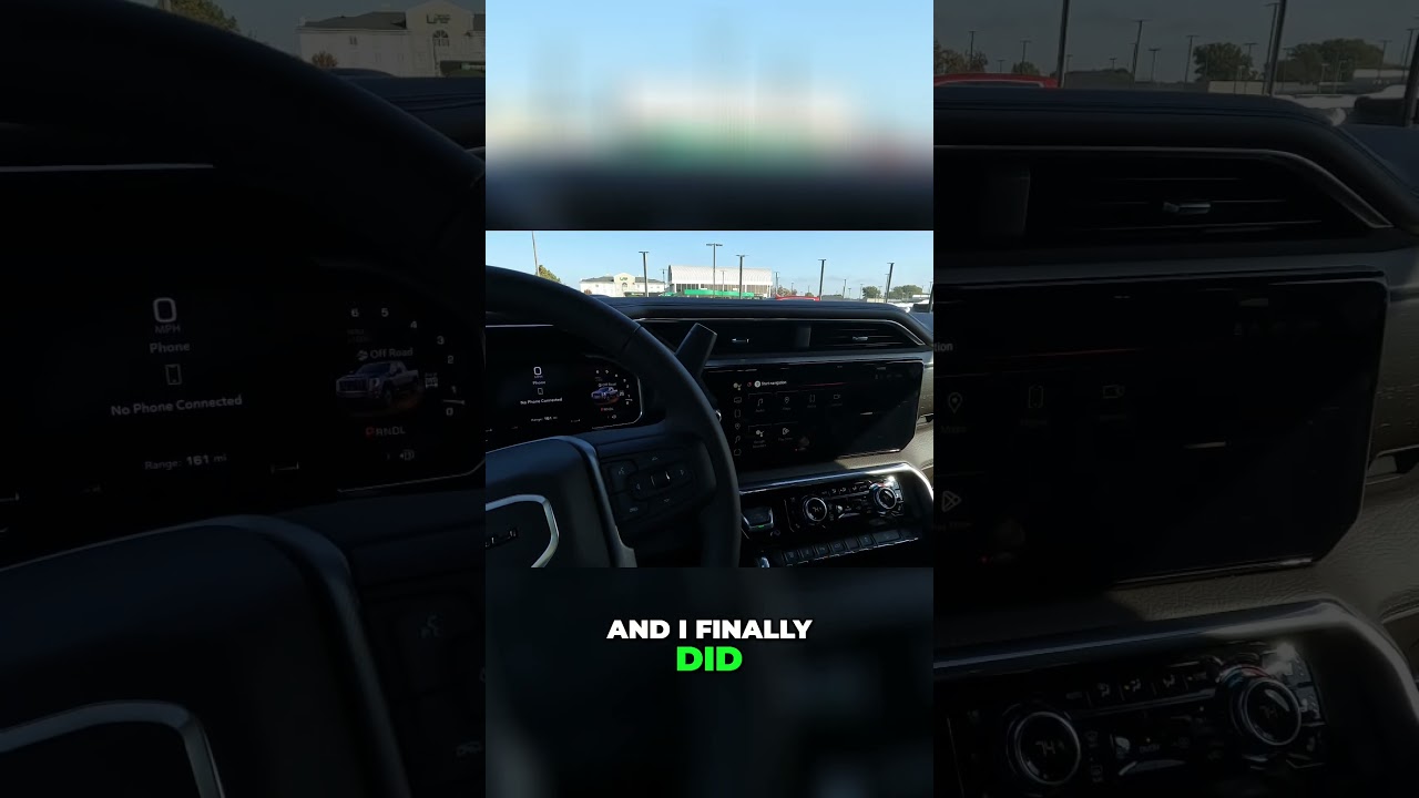 2026 GMC Sierra 2500 Denali Audio FIX Сбросьте настройки центрального экрана вашего автомобиля!