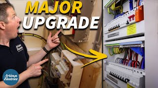 A MAJOR ELECTRICAL TRANSFORMATION! - Consumer Unit Upgrade