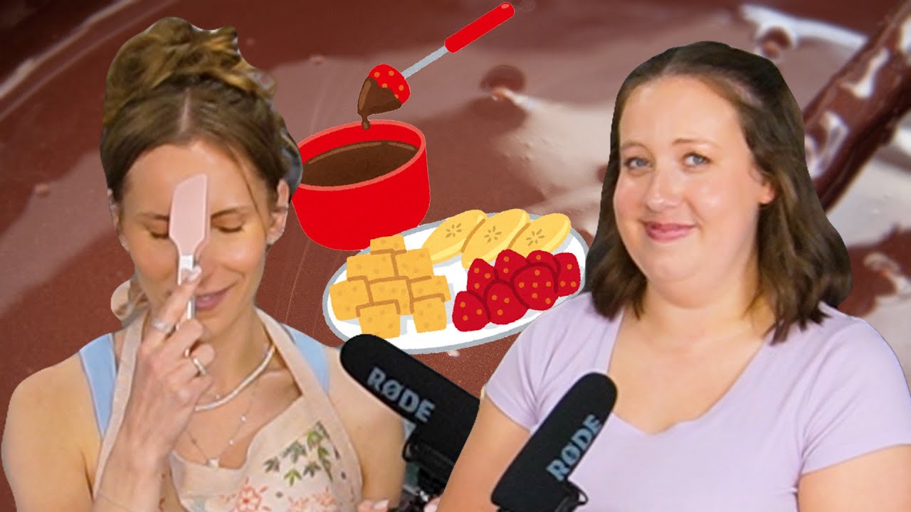 Eating Chocolate Fondue and Telling Stories