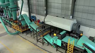 OCC Paper Dry Pulping Line, Cardboard Paper Recycling machine,Paper Powder Making Paper Processing
