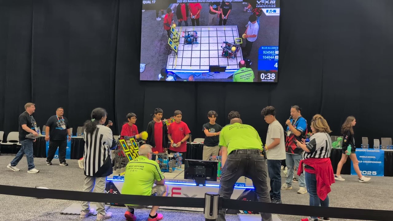 Gear Bots Game at Vex IQ Worlds