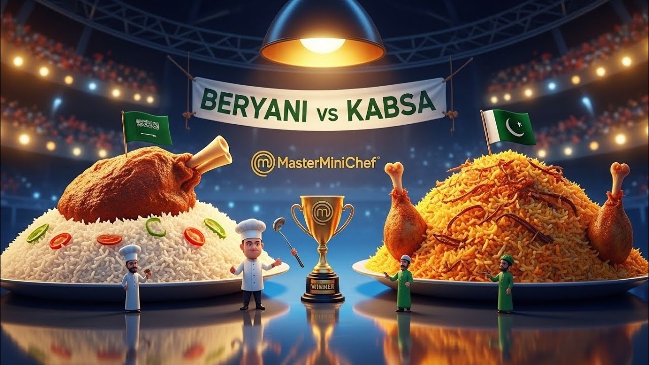 Mini Master Chef "Beryani vs Kabsa"