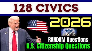 2026, 128 Civics Test Questions U.S. Citizenship Interview I N400 Interview I 128 Civics Test #n400