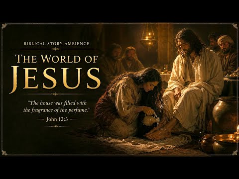 [Mary Anointing the Feet of Jesus] - The House Filled with Perf | Peaceful Biblical Music for Prayer
