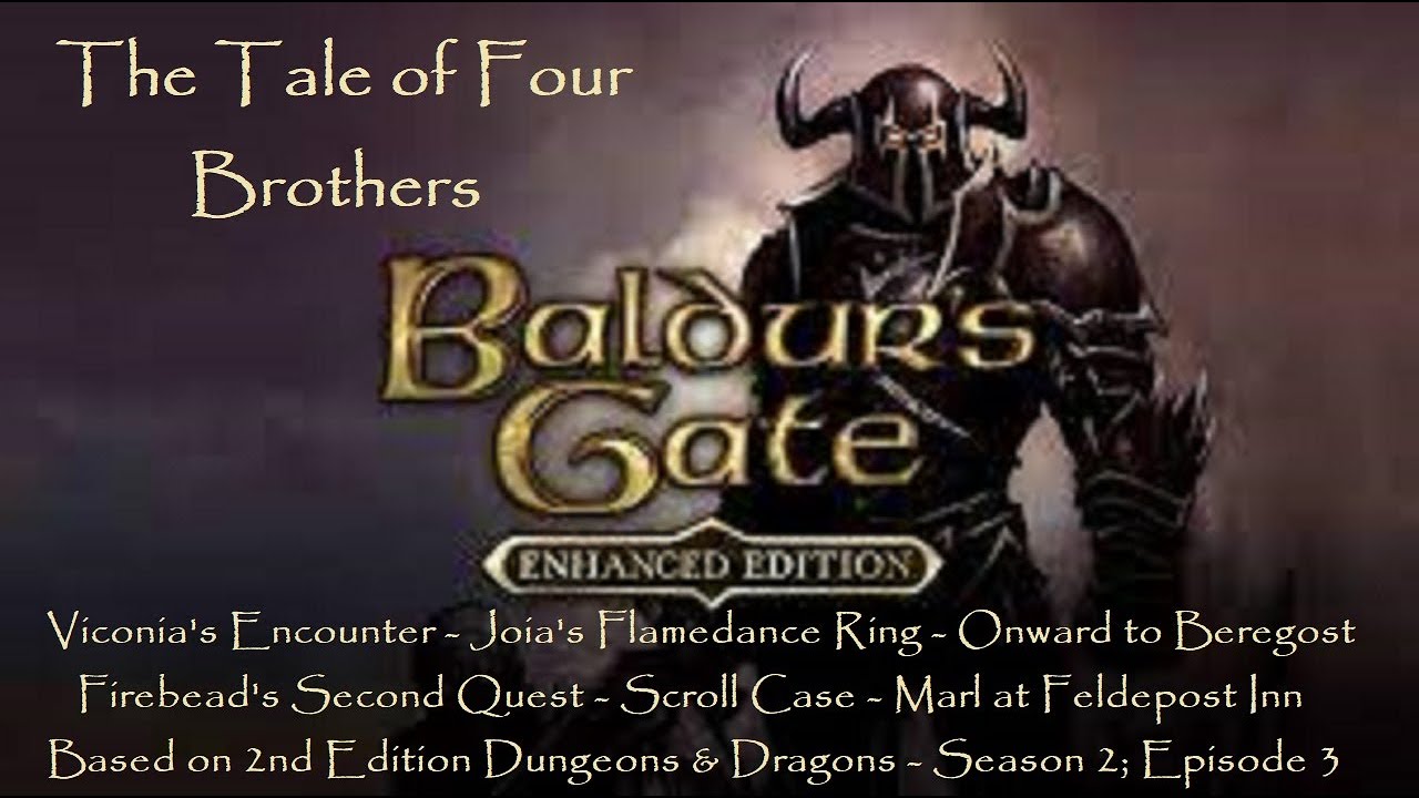 Baldur's Gate (EE) Season 2; Ep. 3 Viconia, Joia's Ring, Enter