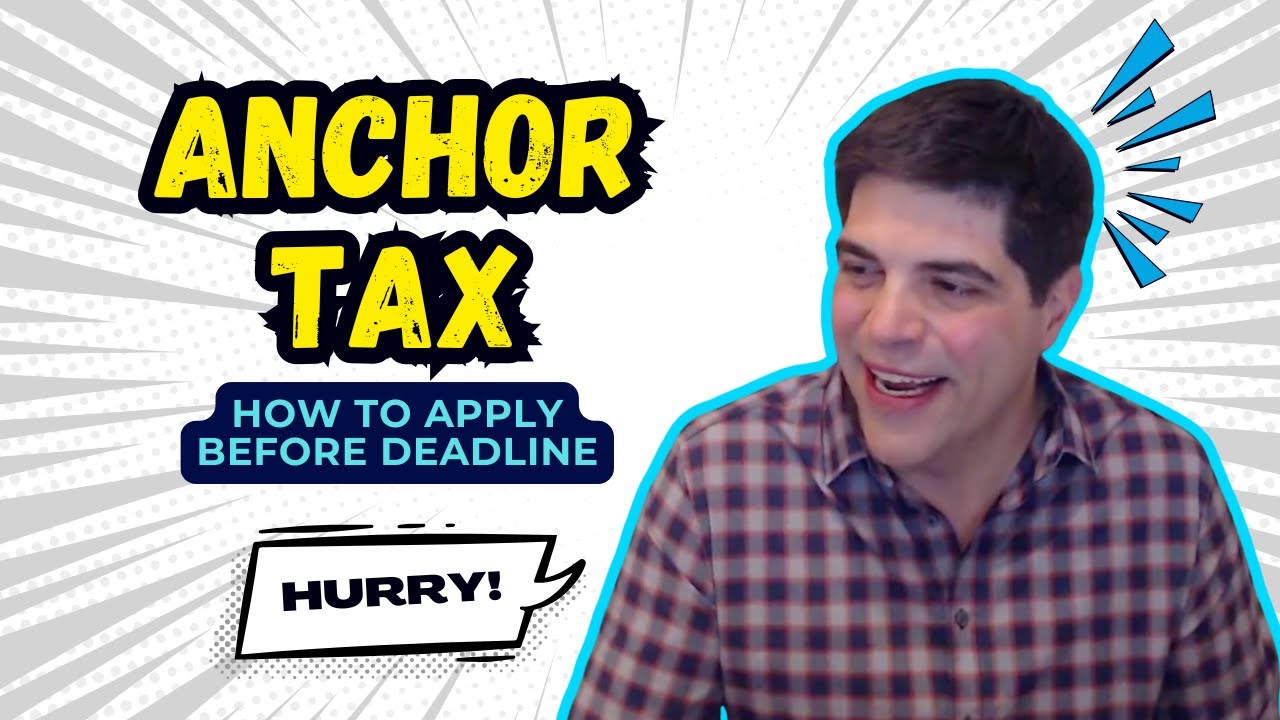 How to Apply for the NJ Anchor Tax Benefit Before the October 31st Deadline