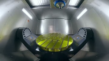 5-axis VB series machine workshop video in DEED factory