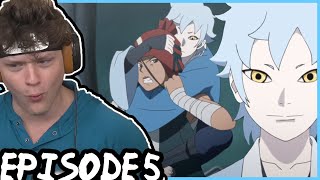 A NEW STUDENT, MITSUKI! || MITSUKI VS IWABE! || Boruto REACTION: Episode 5