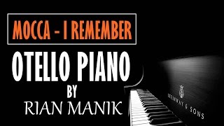 Video thumbnail of "Mocca - I Remember Piano Cover Tutorial + Lyrics (cc) By Otello Piano"