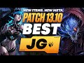 The BEST Junglers For All Ranks On Patch 13.10! NEW ITEMS! | Season 13 Tier List League of Legends