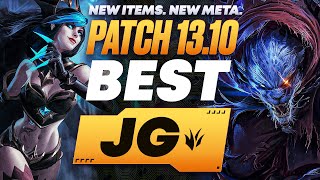 The BEST Junglers For All Ranks On Patch 13.10! NEW ITEMS! | Season 13 Tier List League of Legends