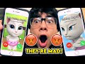 DO NOT FACETIME BABY ANGELA AND TALKING ANGELA AT THE SAME TIME!! *THEY GOT MAD*