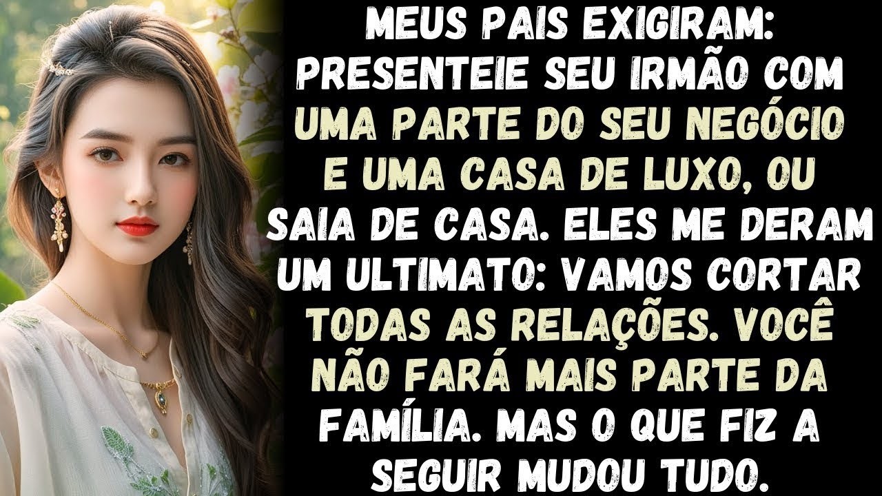 Presenteie seu irmão com uma parte do seu negócio e uma casa de luxo, ou saia de casa