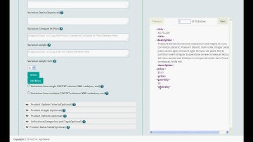 Import simple product - xml
