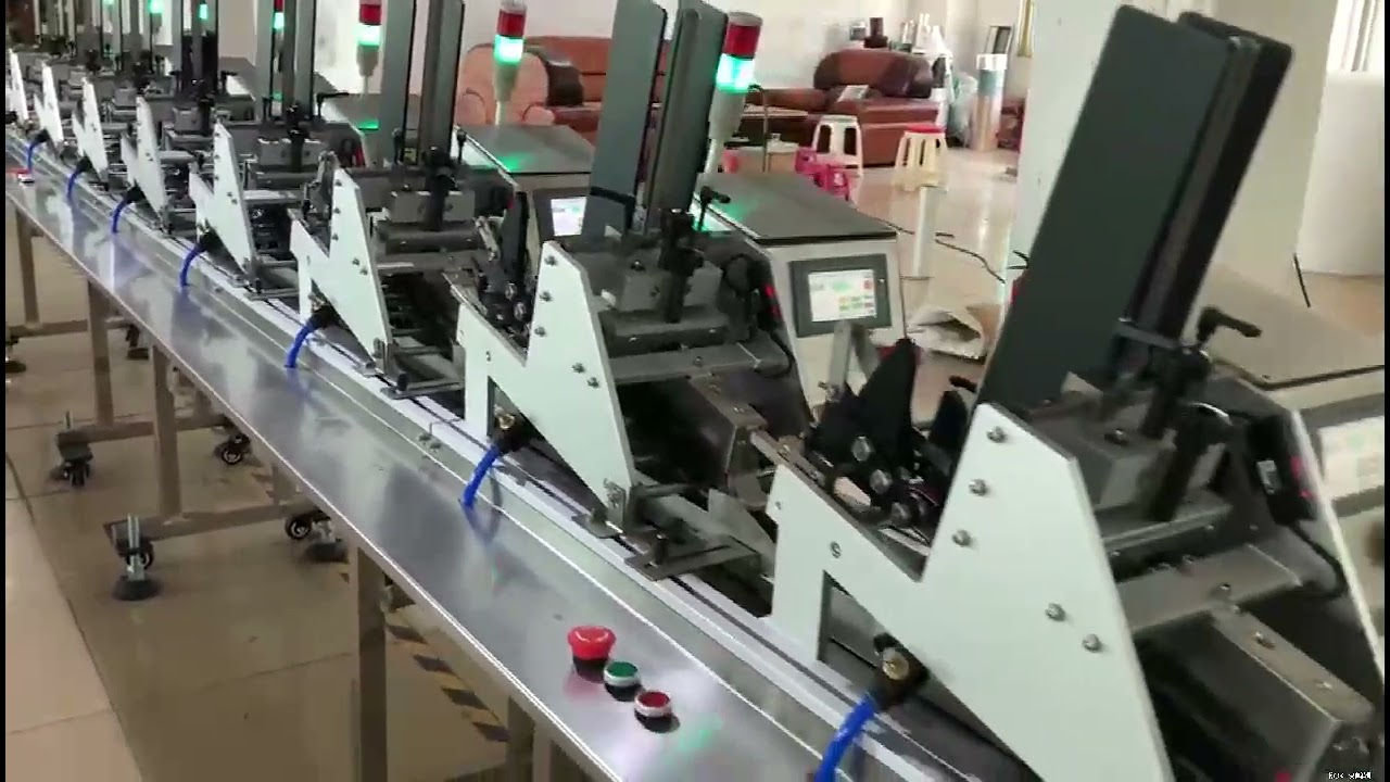 Trading card counting card feeder packaging machine pillow packing line