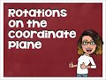 Coordinate Plane Rotations Quiz