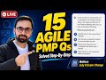 15 Agile PMP Exam Questions Solved LIVE (Step‑By‑Step Before the July 9 Exam Change) 📱