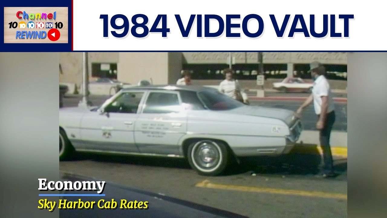 Channel 10 Rewind: 1984 - Sky Harbor taxi confusion | Video Vault | FOX 10 Phoenix