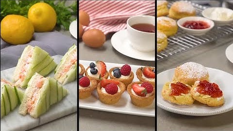 Perfect Recipes For Afternoon Tea Party!