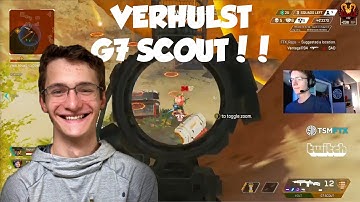 TSM Verhulst - Try G7 Scout in Ranked Apex Predator!!! (APEX LEGENDS)