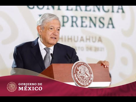 #ConferenciaPresidente desde Ciudad Juárez, Chihuahua | Lunes 9 de agosto de 2021