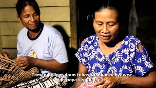 Anyaman Tayak Surat Dari Simpang Hulukebudayaan Dayak