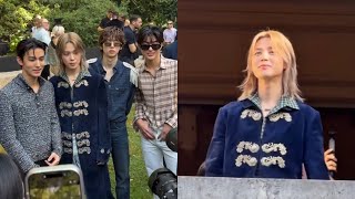 JIMIN with Cortis! Jimin arrives at the DIOR Fashion Show (2026)