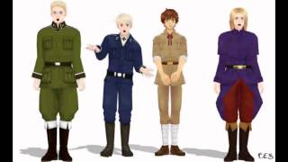 Mmd Bad Touch Trio & Germany - Minion Banana