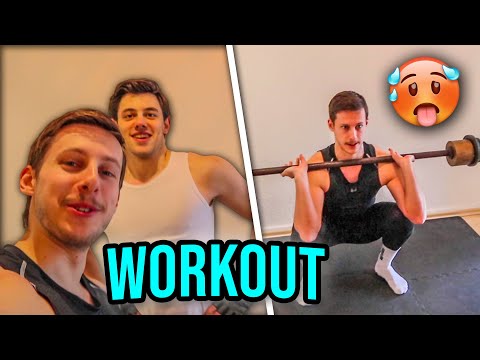 Mach dieses HOME WORKOUT um ein KRASSER DUDE zu werden! Part 1 - Beine! 🔥 | Locofloki