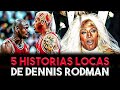 Dennis Rodman con un Vestido de Boda y otras 4 Historias del Jugador de la NBA