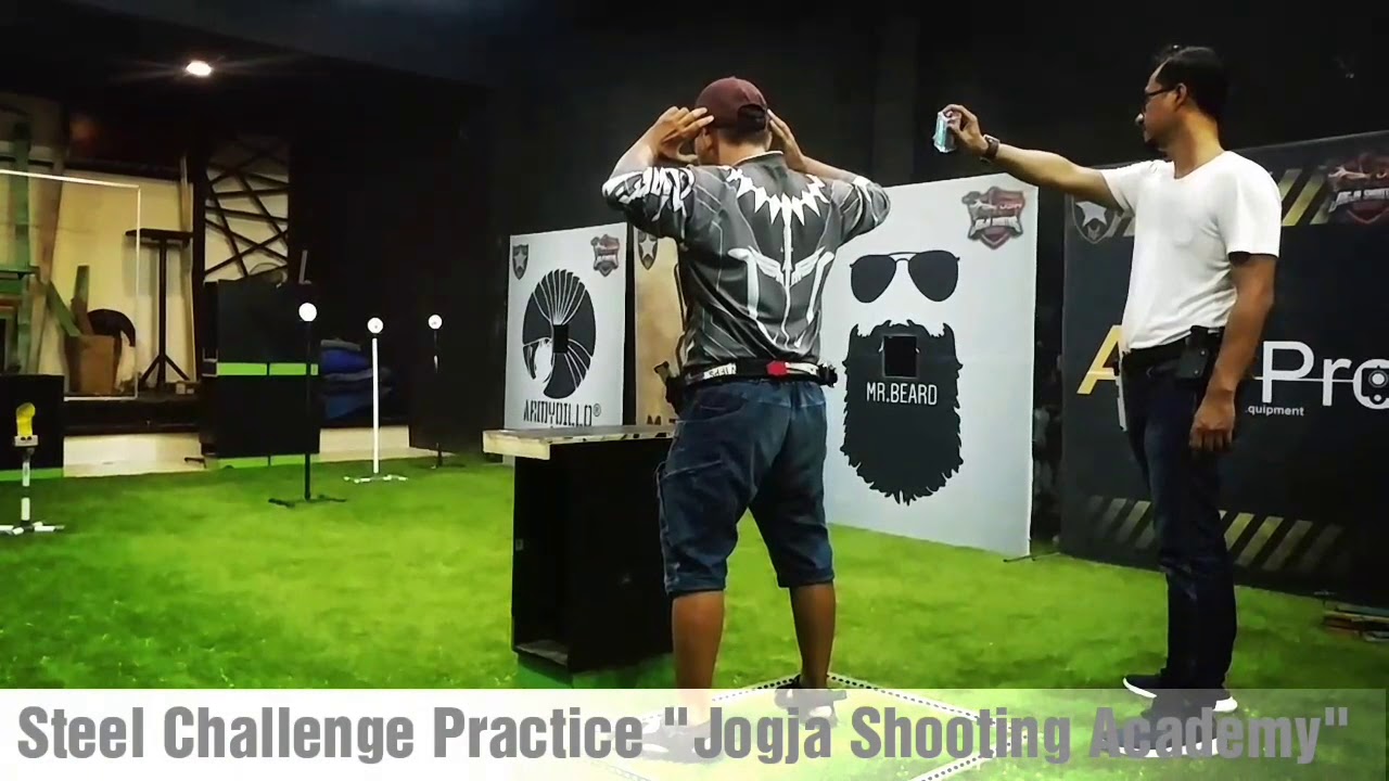 Steel Challenge Practice / Tembak Reaksi AA IPSC Jogja Shooting Academy