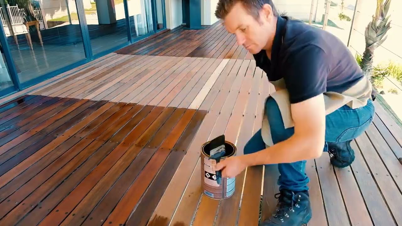 Deck Sealed With Woodoc DECK Dressing