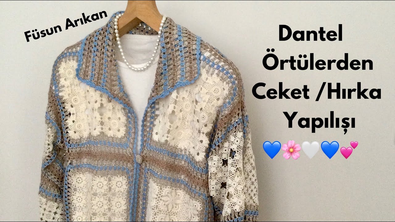 GREAT IDEA FOR OLD CROCHET LACE TABLECLOTHS - YouTube
