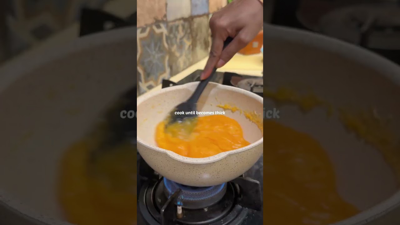 Delicious Orange Dessert 🍊💕 