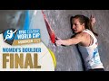 Women's Boulder final || Meiringen 2022