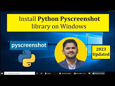 How to Install Python Pyscreenshot library on Windows  | Complete Installation